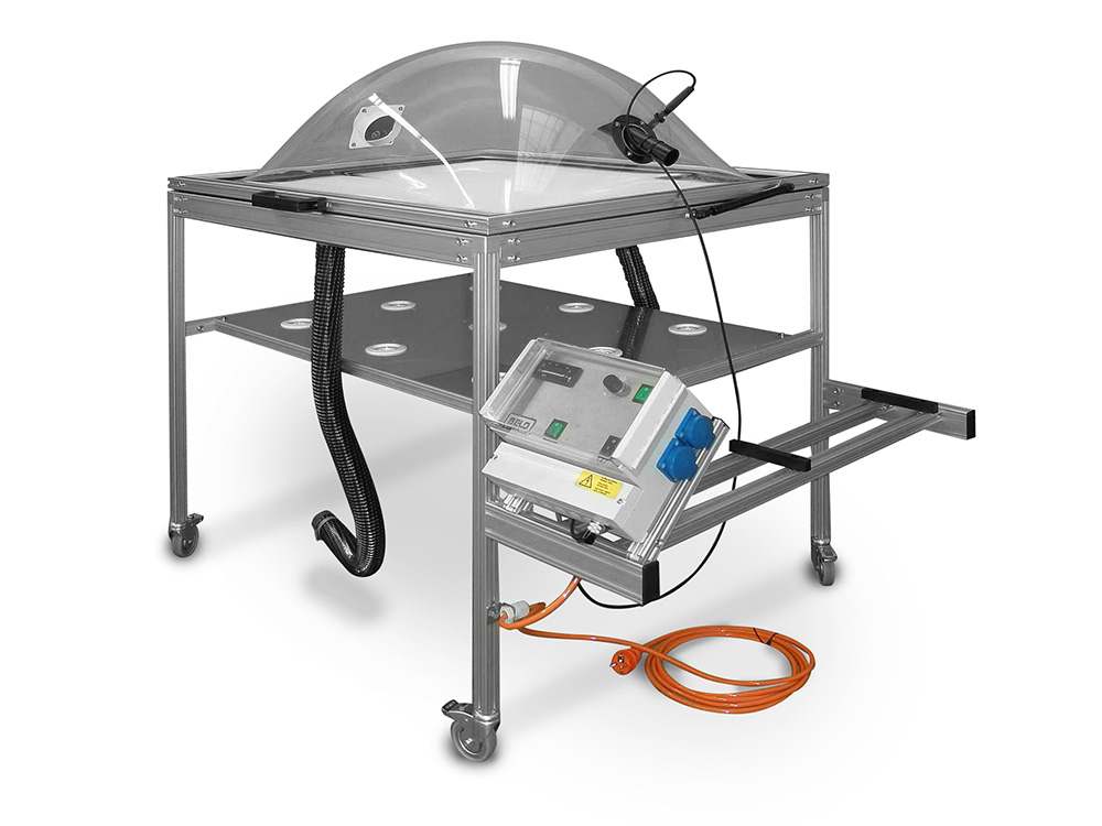 Elektronische Regelung mit Feuchtefühler